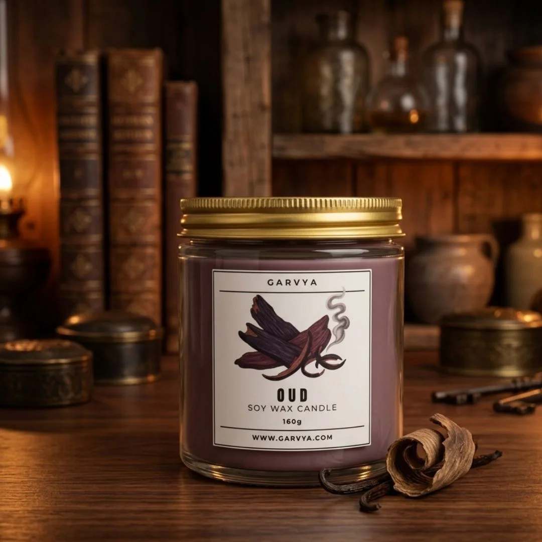 Oud Scented Soywax Candle