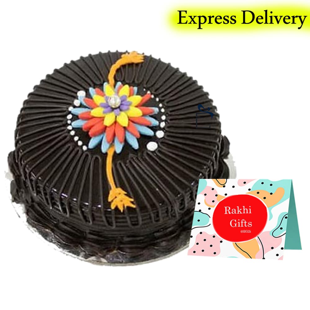 Rakhi Chocolate Cake