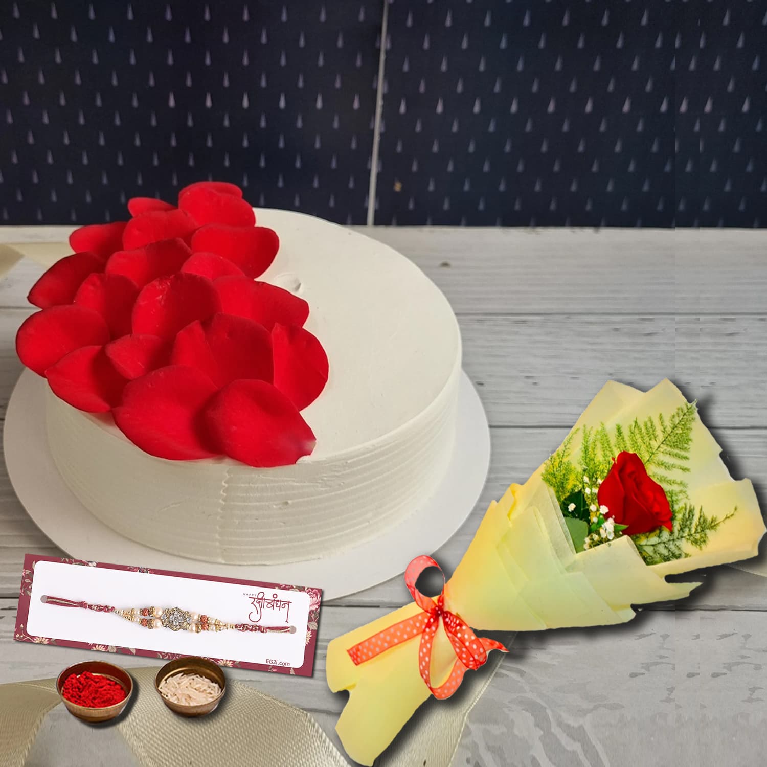 Floral Sweet Treats for Rakhi