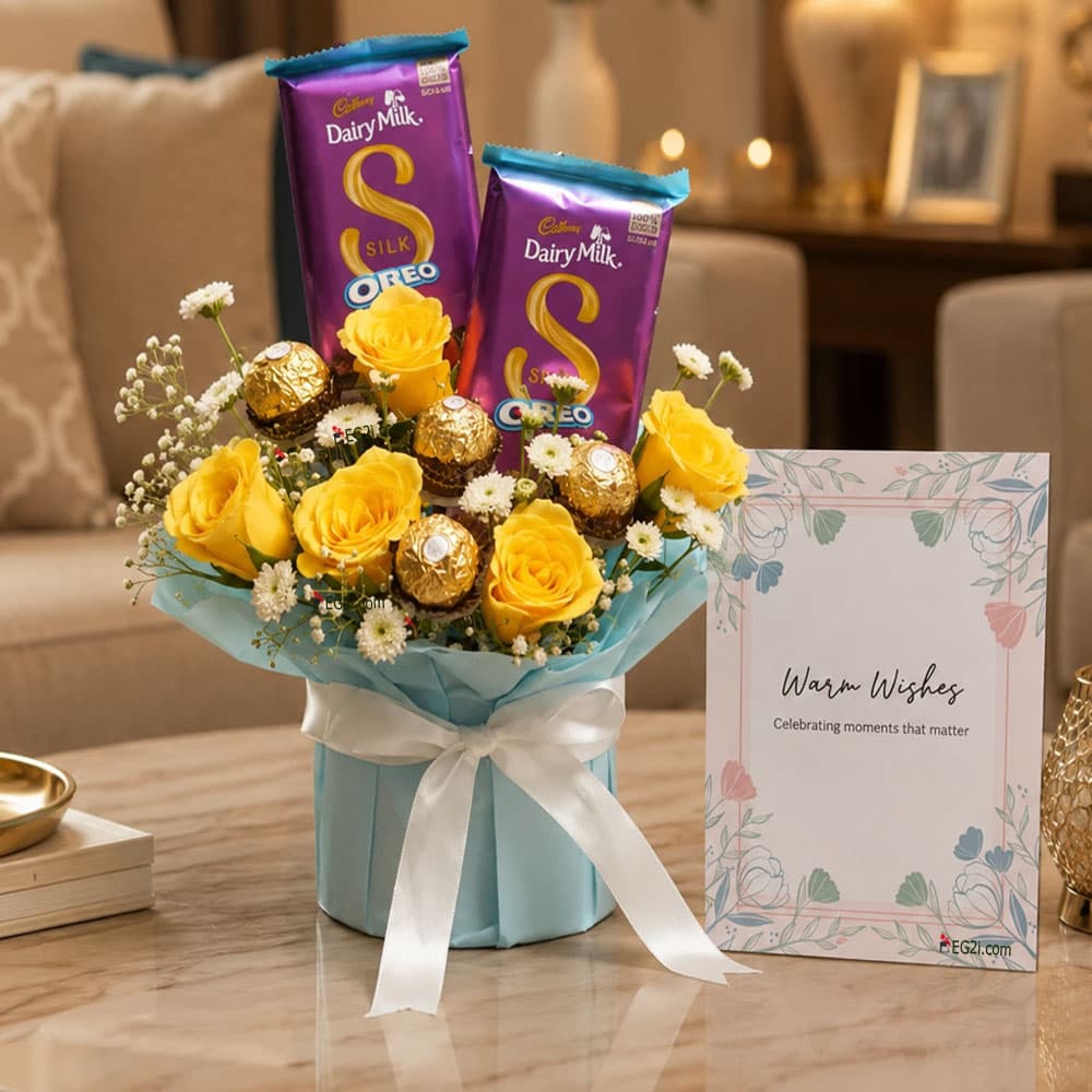 Yellow Rose Luxury Gift Hamper