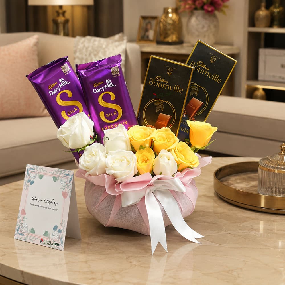 Rose Chocolate Bliss Hamper
